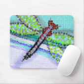 dragonfly Mousepad Muismat (Met muis)