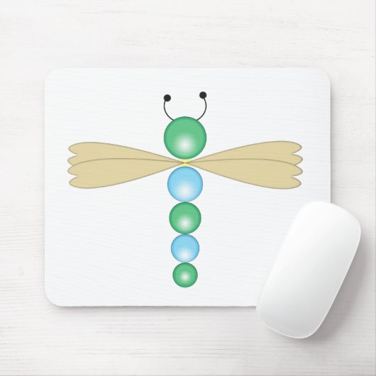 Dragonfly Mousepad Muismat (Met muis)