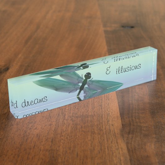 Dragonfly Naambordje (Zijkant)