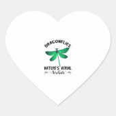 Dragonfly Nature Insect Nature's Aerial Acrobat Dr Hart Sticker (Voorkant)