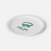 Dragonfly Nature Insect Nature's Aerial Acrobat Dr Papieren Bordje (Gekanteld)