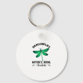 Dragonfly Nature Insect Nature's Aerial Acrobat Dr Sleutelhanger (Voorkant)