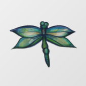 Dragonfly Natuur Art Dragonflies Raamsticker (Vel)