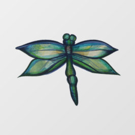 Dragonfly Natuur Art Dragonflies Raamsticker