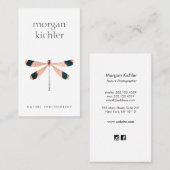 Dragonfly Natuur Fotografe Visitekaartje (Voorkant / Achterkant)