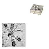 dragonfly nr. 4 en Waterverf van de olie Rubberstempel (Gestempeld)