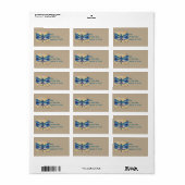 dragonfly nr. 6 en Grass Waterverf Art Etiket (Full Sheet)