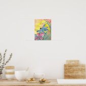 Dragonfly-omlijste afdruk poster (Keuken)