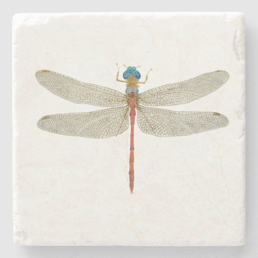 Dragonfly-Onderzetter Stenen Onderzetter (Voorkant)