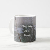 Dragonfly "One day at a Time" koffie-Mok Koffiemok (Voorkant links)