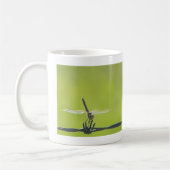 dragonfly op de mok van de barbijn, mag je de kano (Links)