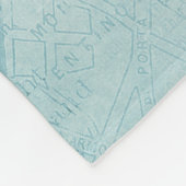  dragonfly op de voorzige Floral achtergrond Fleece Deken (Hoek)