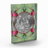 Dragonfly Op Dogwood Fruit Creëer Uw Eigen Fotoblokken (Links)