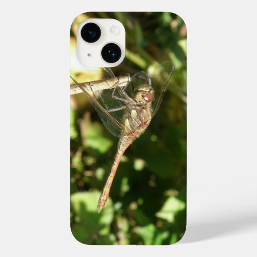 Dragonfly op een Twig Case-Mate iPhone Case (Achterkant)