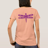 Dragonfly op je rug t-shirt (Achterkant)