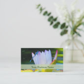 Dragonfly op Lily Visitekaartje (Staand voorkant)