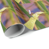 Dragonfly op regenblad cadeaupapier (Rol Hoek)