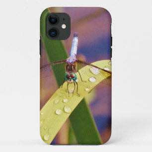 Dragonfly op regenblad Case-Mate iPhone case