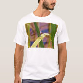 Dragonfly op regenblad t-shirt (Voorkant)