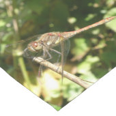 Dragonfly op Twig Table Runner Korte Tafelloper (Hoek)