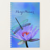 Dragonfly op Water Lily Planner (Voorkant)