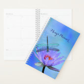 Dragonfly op Water Lily Planner (Display)