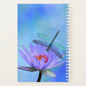 Dragonfly op Water Lily Planner (Achterkant)