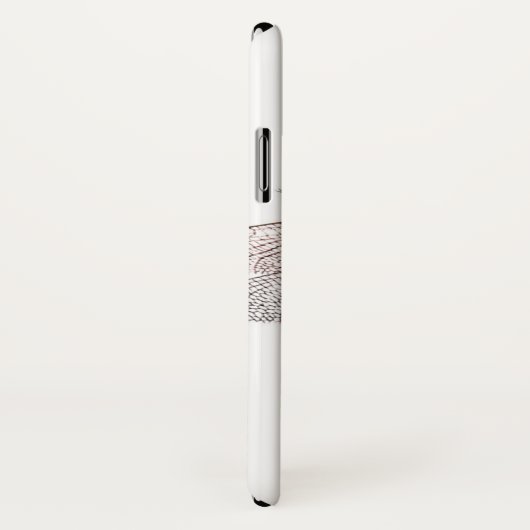 Dragonfly op White Case-Mate iPhone Case (Achterkant / rechts)