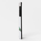 Dragonfly op White Hoesje-Mate iPhone Case (Achterkant/links)