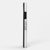 Dragonfly op White Hoesje-Mate iPhone Case (Achterkant/rechts)