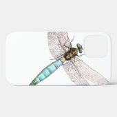 Dragonfly op White Hoesje-Mate iPhone Case (Achterkant (horizontaal))