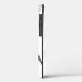 Dragonfly op White Hoesje-Mate iPhone Case (Achterkant / Links)