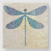 Dragonfly op zonsopgang, Dragonfly Gifts, Dragonfl Stenen Onderzetter (Voorkant)