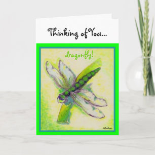 dragonfly! Opmerking Als je aan je denkt... Kaart