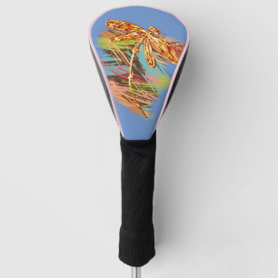 Dragonfly Oranje Splash Golfheadcover