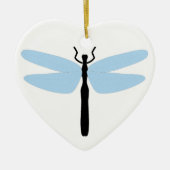Dragonfly - Ornament van het hart (Voorkant)