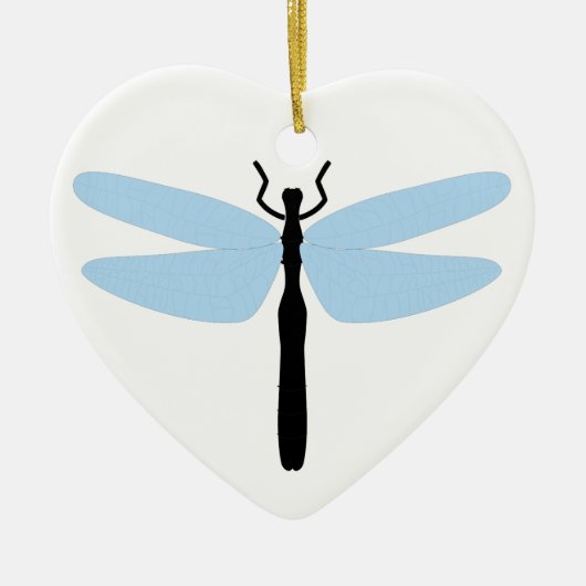 Dragonfly - Ornament van het hart (Voorkant)