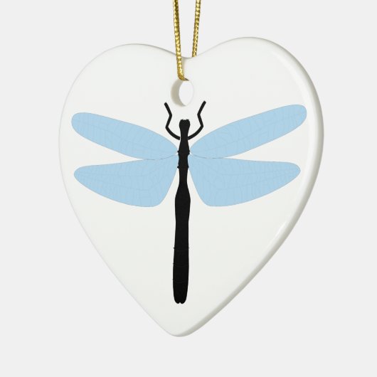 Dragonfly - Ornament van het hart (Links)