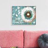 Dragonfly paardenbloem gewoon ademen canvas ingeli (Insitu (Woonkamer))
