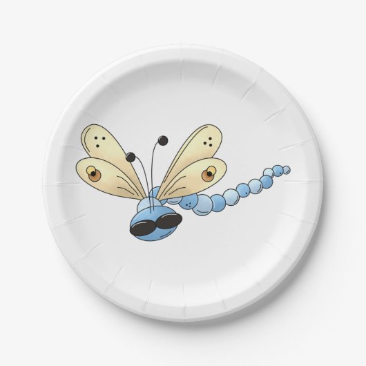 Dragonfly Papieren Bordje (Voorkant)