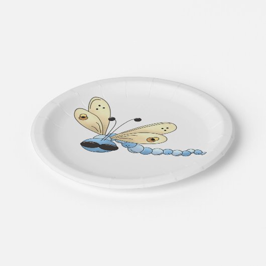 Dragonfly Papieren Bordje (Gekanteld)