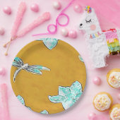 Dragonfly Papieren Bordje (Feest)
