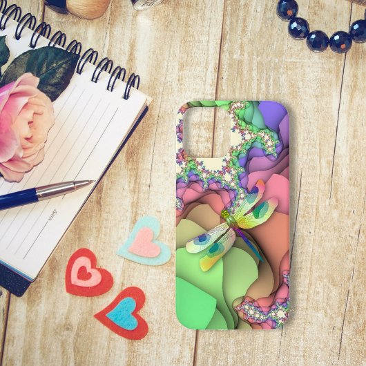 Dragonfly Pastel iPhone Hoesje