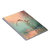 Dragonfly Pastel Reflection Notitieboek (Rechterzijde)