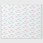 Dragonfly-patroon Cadeaupapier (Vlak)