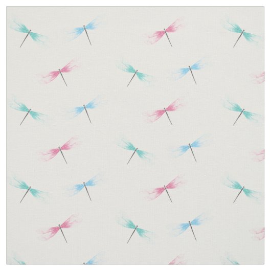 Dragonfly-patroon Stof (Swatch)