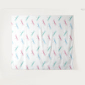 Dragonfly-patroon Wandkleed (Voorkant (horizontaal))