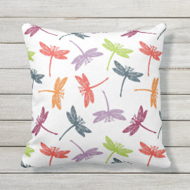 Dragonfly Pattern Colorful  Dragonflies Buitenkussen