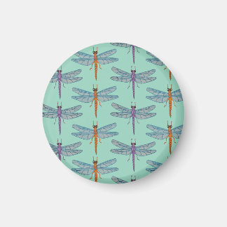 Dragonfly pattern magneet