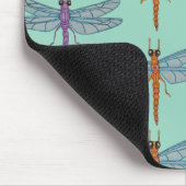 Dragonfly pattern muismat (Hoek)